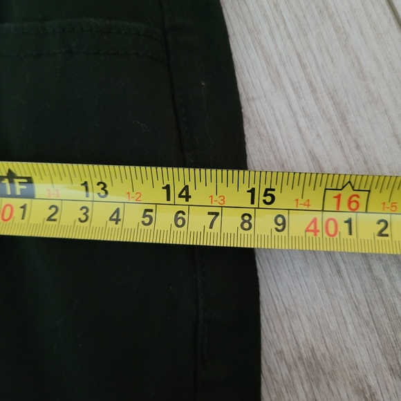 Hot Topic High Waisted Flare Gothic Bell Bottom Fringe Black Jeans Size Medium - Picture 5 of 9